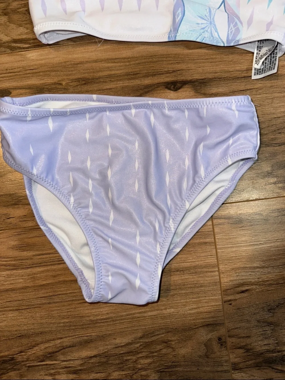 Disney Girls Frozen 2 Elsa Two-Piece Swim Bikini